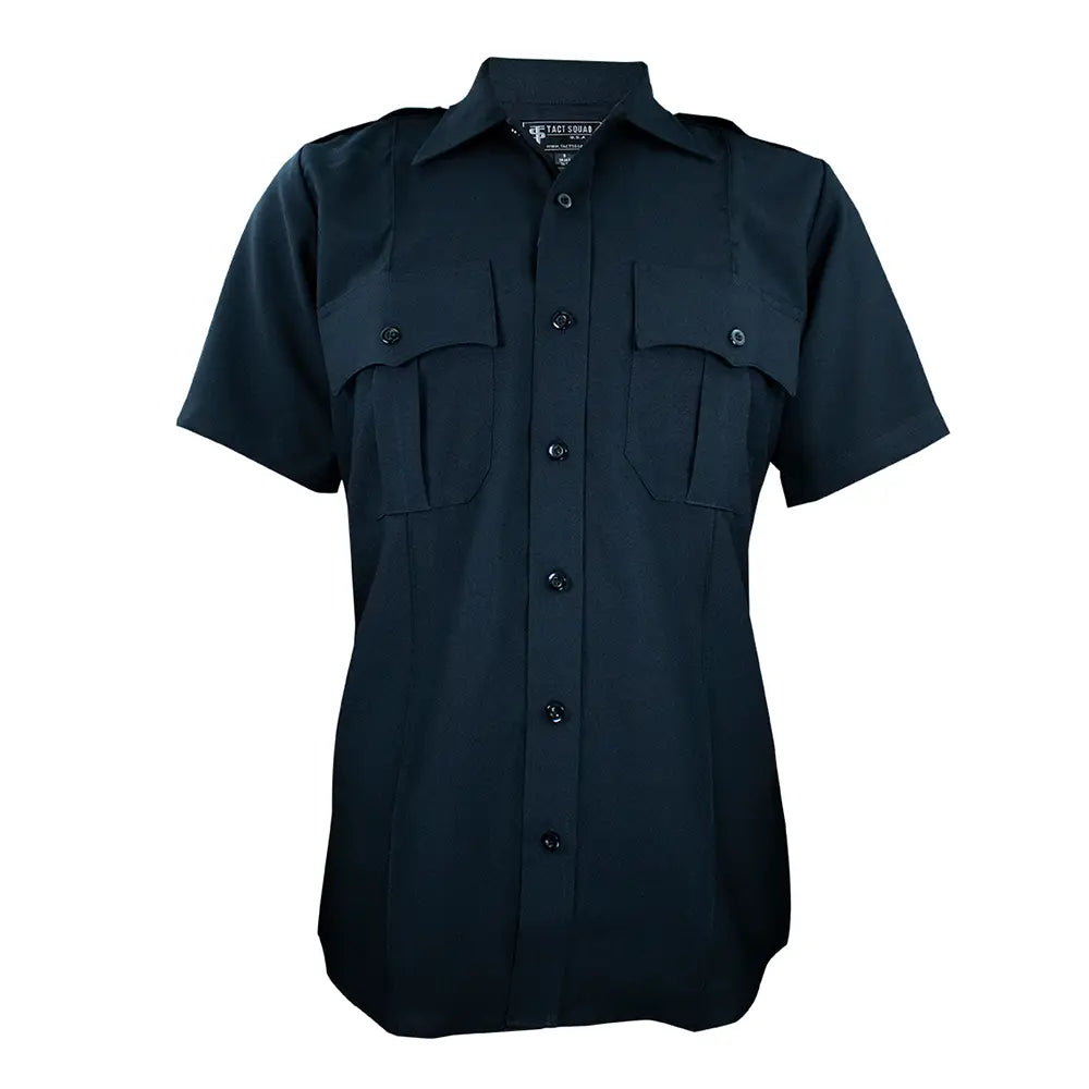 Camisa Pie Tierra Manga Corta Azul Marino